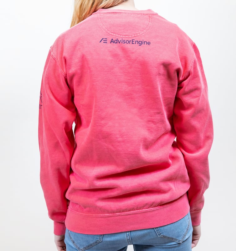 AdvisorEngine pink crewneck - image3