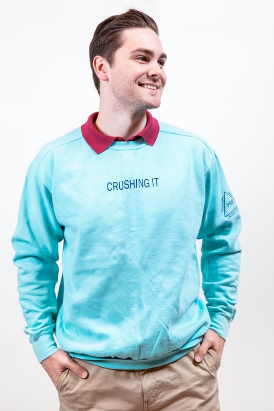 AdvisorEngine blue crewneck - image1